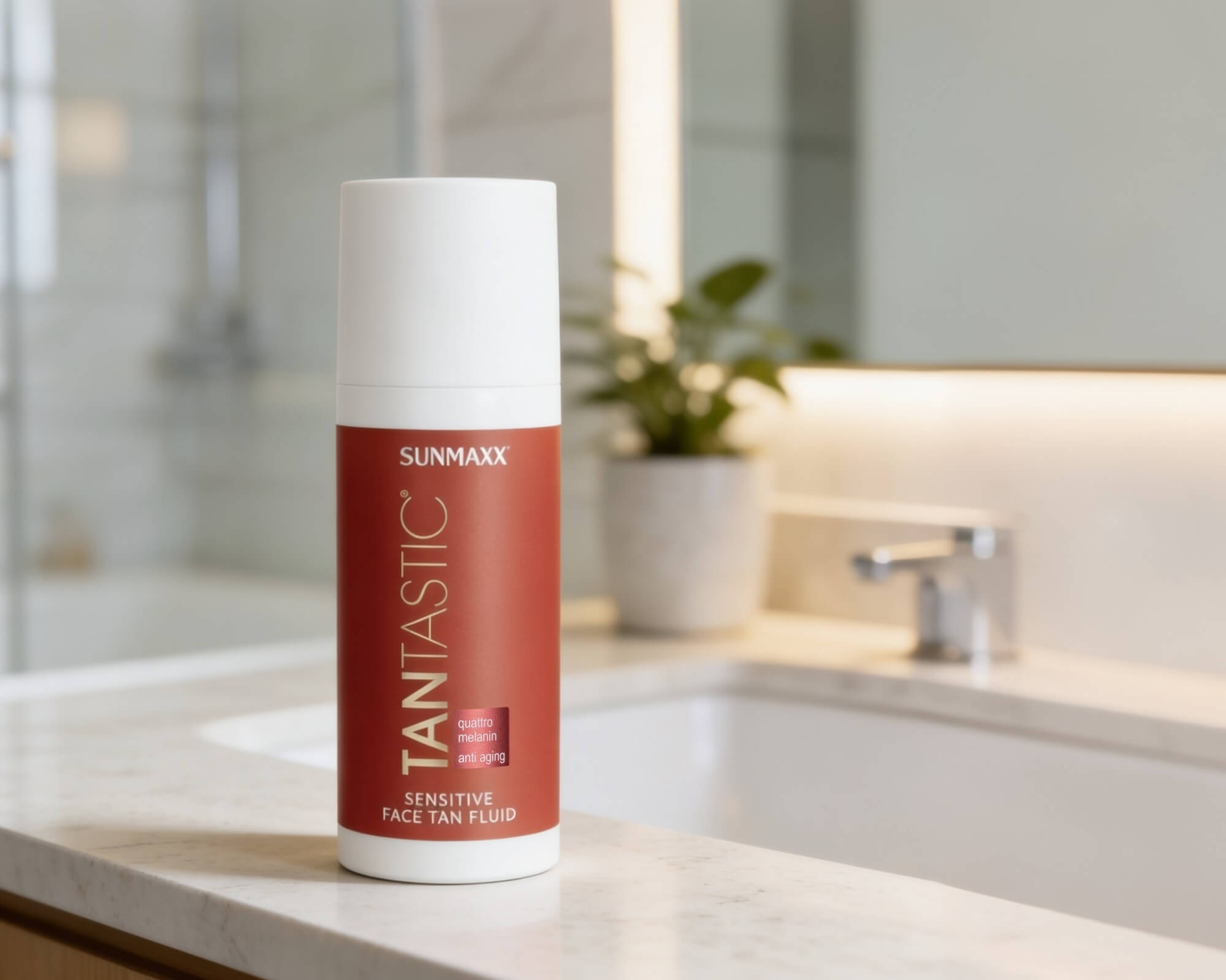 #step2 • Sensitive Face Tan Fluid