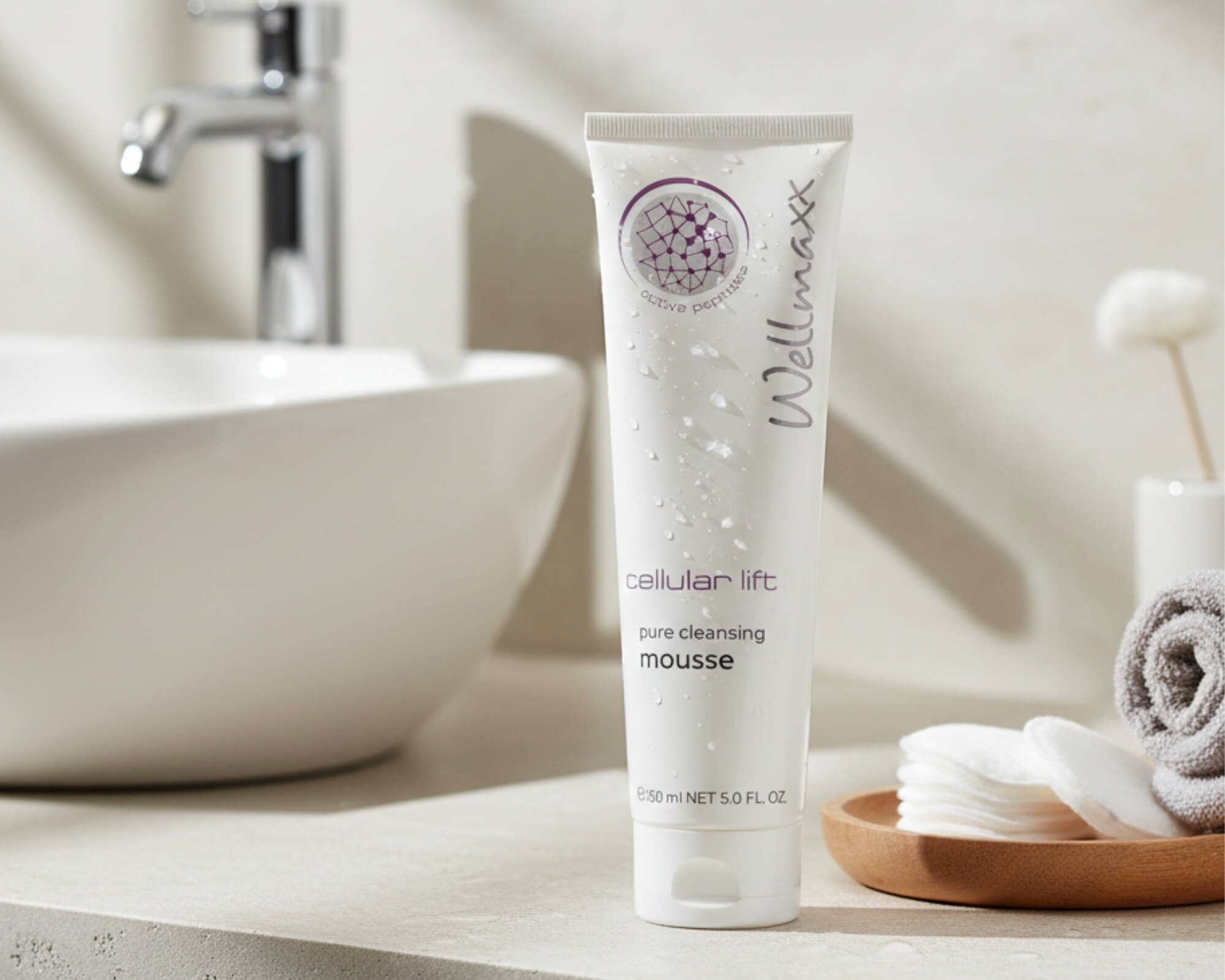 #step1 • cellular lift pure cleansing mousse