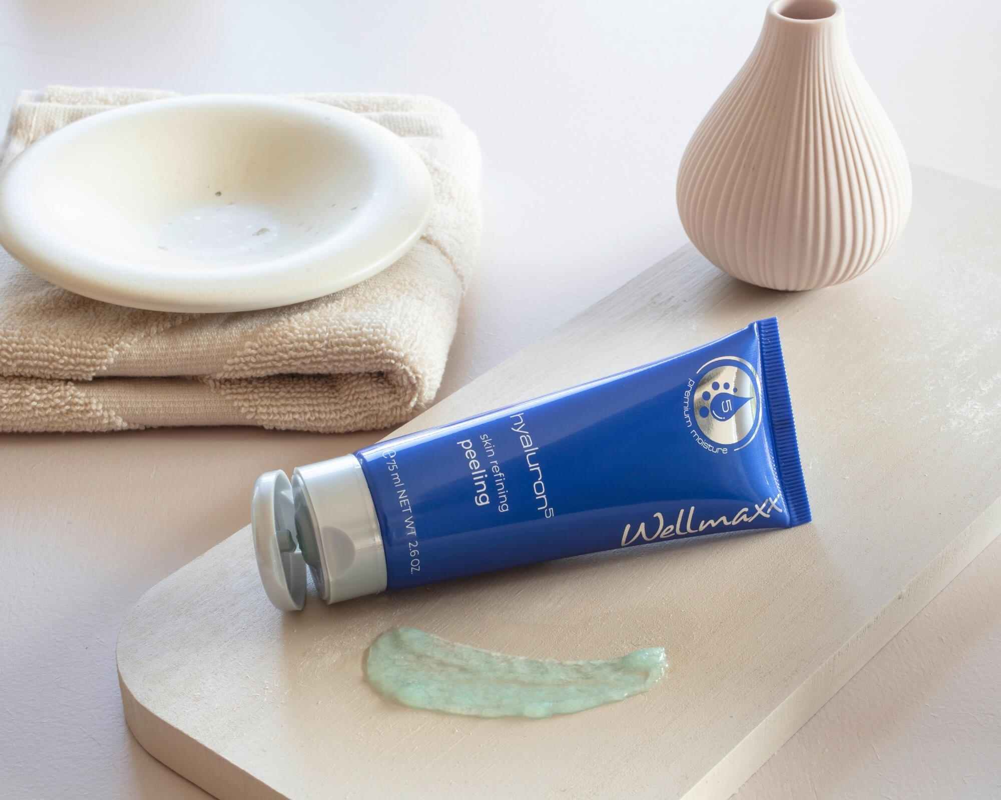 #step2 • hyaluron⁵ skin refining peeling